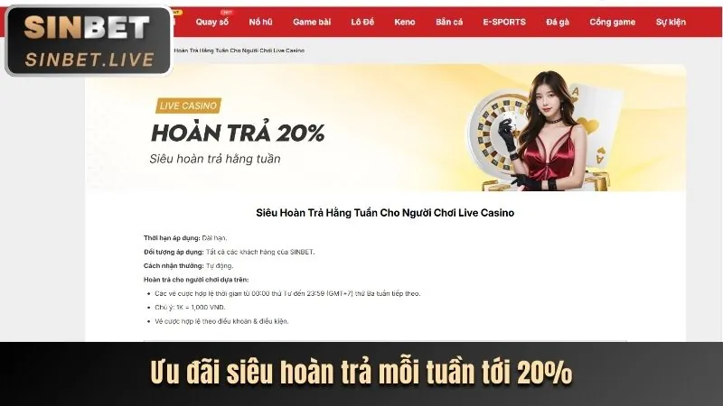 Hoàn trả cược thể thao TT88
